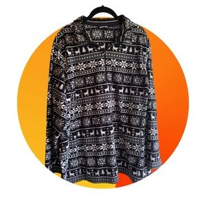 Lands End Fleece 3XL Zipper Neck